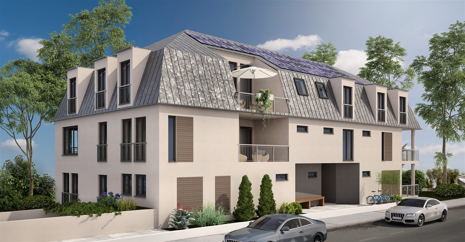 Mehrfamilienhaus, Ausführung Eindhoven